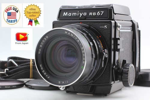 Strap near mint - w/strap, mamiya