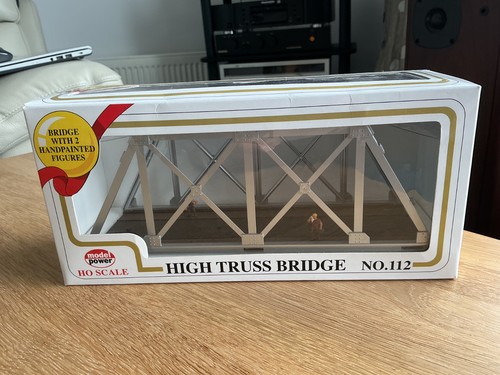 Model railway high truss - railway,