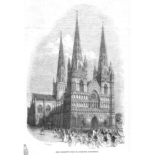 Lichfield queen victoria - queen, victoria's