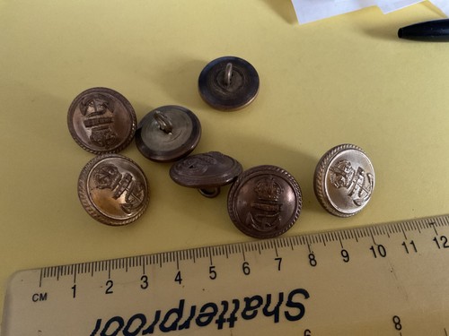 Vintage military buttons - vintage,