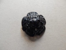 Obsolete British Police Black Helmet Rose RA