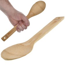Large Wooden Spoon LONG HANDLE