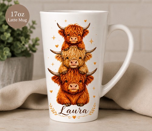 Personalised stacked highland - personalised,