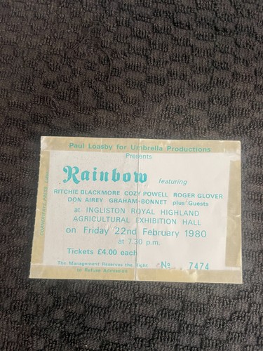 Ritchie blackmore rainbow - blackmore's,