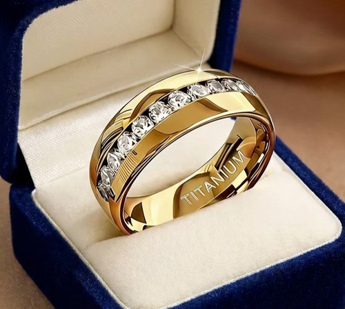 9ct gold eternity - 9ct, yellow
