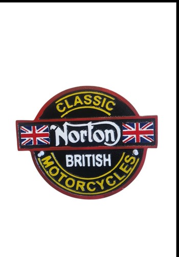 New cast iron norton motorbike - new,