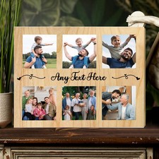 Personalised Wooden Photo