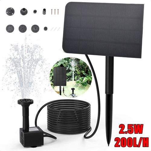 Garden solar water pond - garden, pump