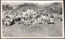 Vintage Photo of Crowd of