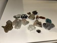 Crystal Raw Bundle Sunstone Tourmaline Pyrite Quartz Apophyllite + FREE POSTAGE