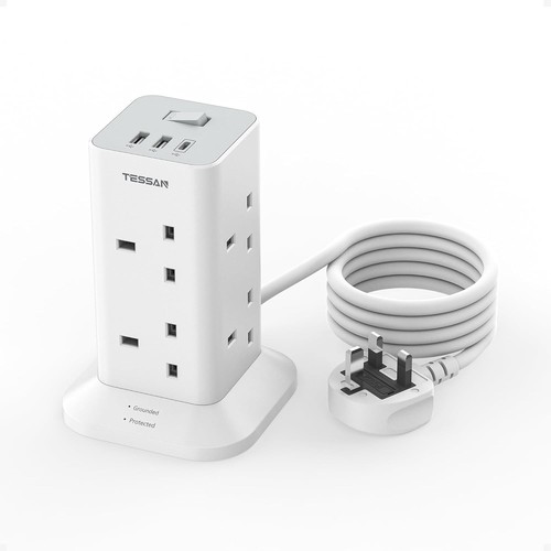 White tower extension lead - extension,