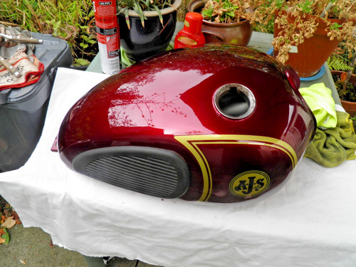 Scrambler 125 petrol fuel tank - petrol,