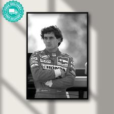 Ayrton senna poster formula 1 - senna,