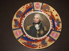 Royal Worcester Portrait Plate of Lord Nelson by Lemuel Francis Abbott