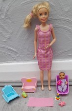 BARBIE BABY SITTER DOLL WITH
