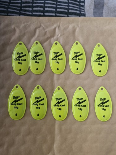 10x mepps fluro yellow - mepps,