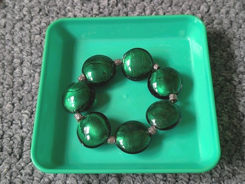 Vintage murano style green - vintage, murano-style
