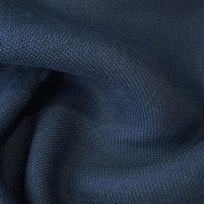 NAVY BLUE Hessian Fabric Soft