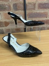 Anne Klein Akfabrizia Black Heels  Shoes Size UK 5