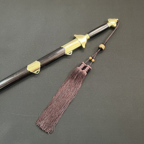 Brown samurai sword tassel - samurai,