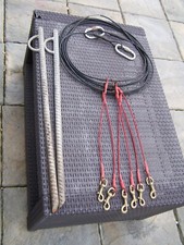 6 Dog Stake Out Line / Stakes - for Husky  / Dog Rig, Sled, Trike, Scooter, Cart