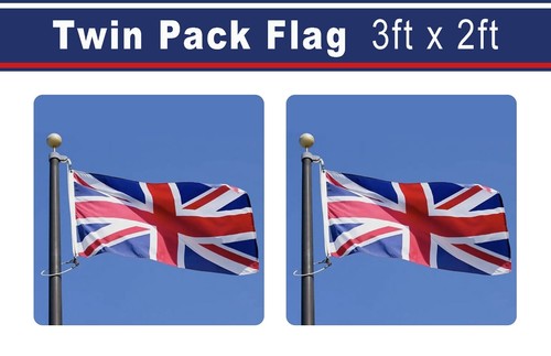 Union jack flag brass - uk,