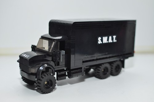Custom black swat truck - custom,