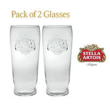 2x Stella Artois Pint Glasses