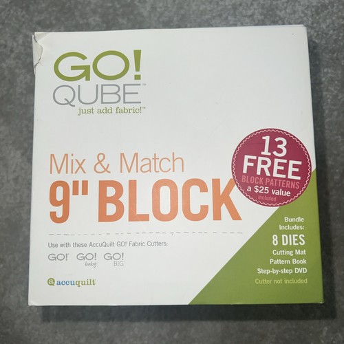 Accuquilt qube mix match - &,