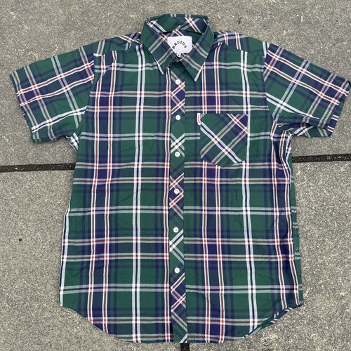Brutus shirt small blue green - blue,