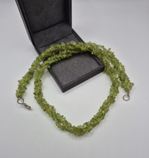 Peridot Twist irregular Beaded