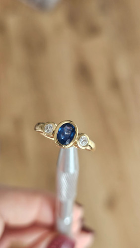 Bezel set 85ct natural - bezel,