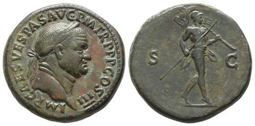 Vespasian sestertius ad - sestertius.,