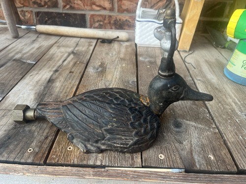 Antique cast iron - iron, duck