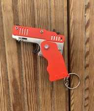 Rubber Band Launcher Toy Metal