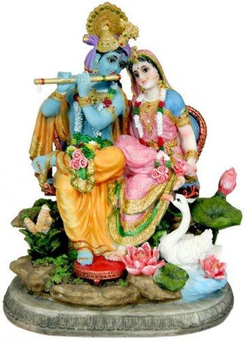 Radha krishna asana - radha,