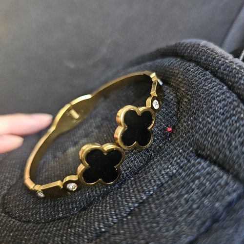 Gold plated bangle - plated, bracelet
