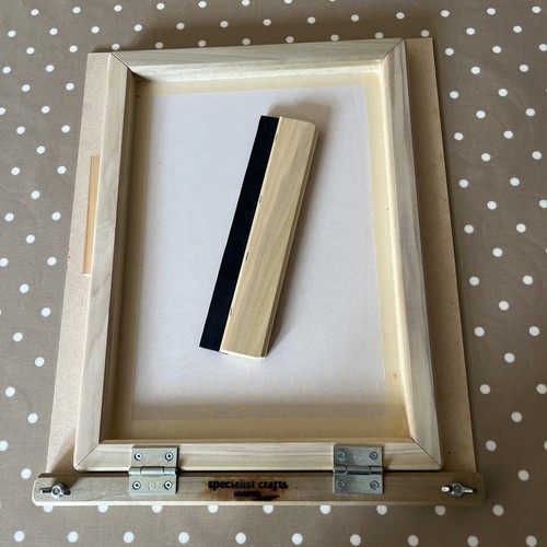 Hinged screen printing - a4,