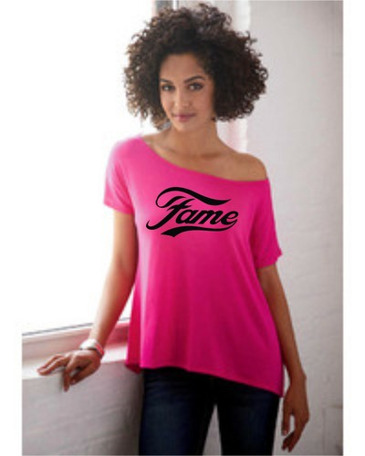 Fame off the shoulder - , pink