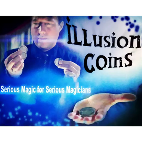 Illusion coins magic trick - illusion,