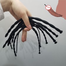 4/8pcs Male Silicone Urethral Plug Stretcher Dilator Sounding Enhance Stretching