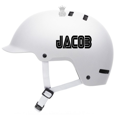 Personalised bike helmet - x,