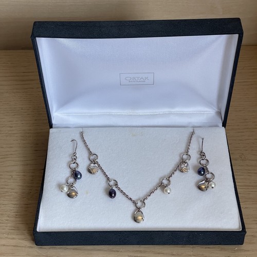 Ortak silver and pearl - silver,
