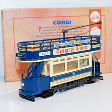 CORGI DICK KERR OPEN TOP TRAM SHEFFIELD CORPORATION TRAMWAYS  BRITISH TRAM CO