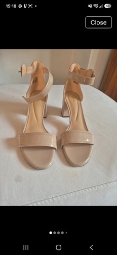 Clarkes nude sandals size - clarkes,