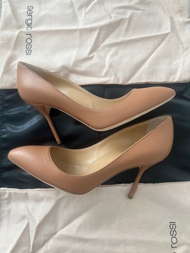 Sergio rossi nude leather - rossi,