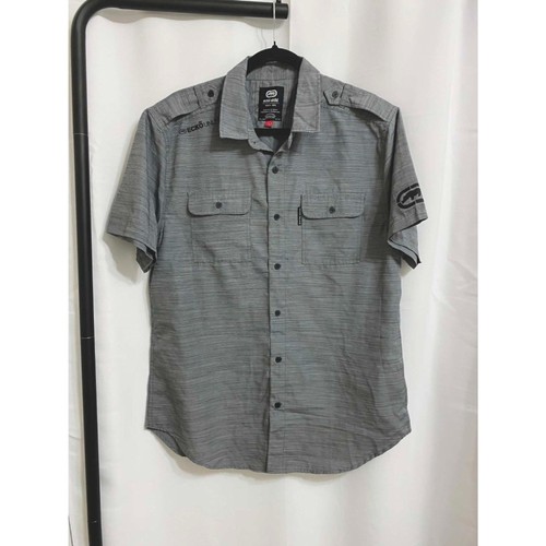 Ecko unltd gray short - gray, sleeve