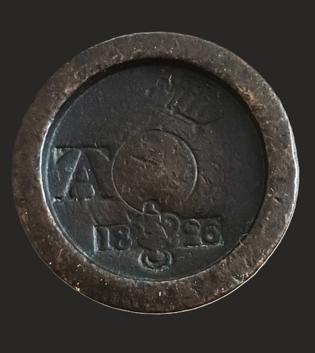 Antique georgian 1826 bronze - antique,