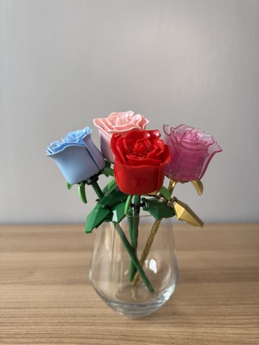 Lego rose bouquet flowers - flowers,
