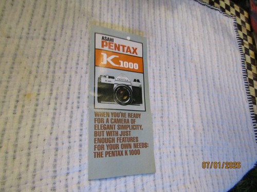 Vintage asahi pentax - vintage, k1000